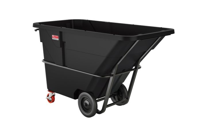 1-1/2 CUBIC YARD, HEAVY DUTY SUNCAST TILT TRUCK, BLACK