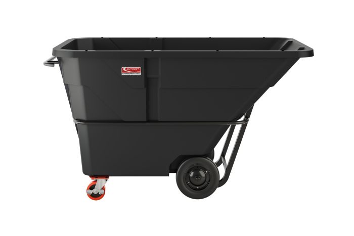 1-1/2 CUBIC YARD, HEAVY DUTY SUNCAST TILT TRUCK, BLACK