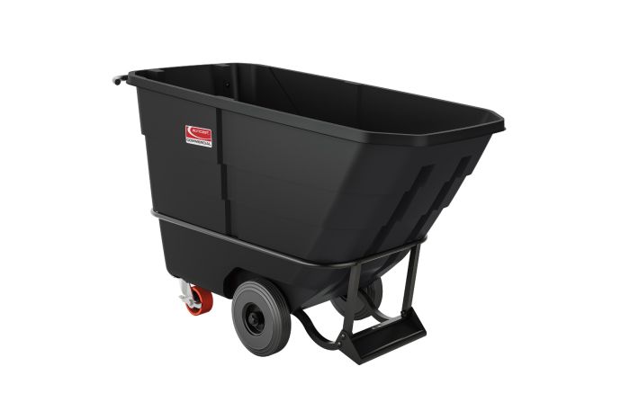 1/2 CUBIC YARD, HEAVY DUTY SUNCAST TILT TRUCK, BLACK