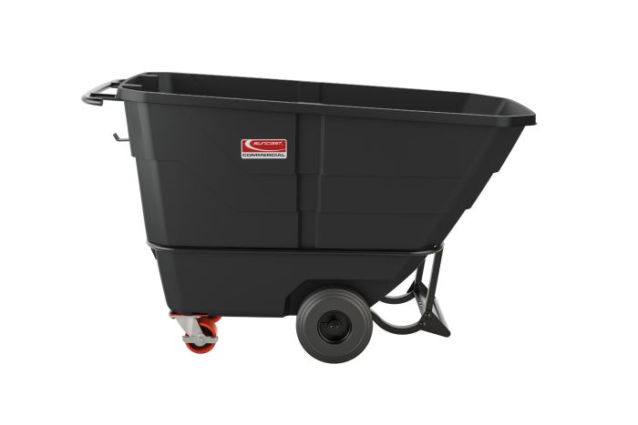 1/2 CUBIC YARD, HEAVY DUTY SUNCAST TILT TRUCK, BLACK