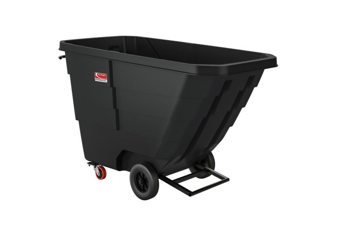 1 CUBIC YARD CONSTRUCTION DUTY SUNCAST TILT TRUCK, BLACK