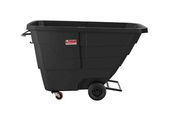 1 CUBIC YARD CONSTRUCTION DUTY SUNCAST TILT TRUCK, BLACK