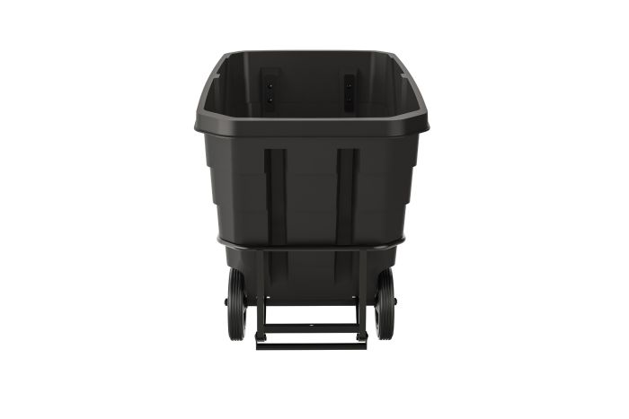 1 CUBIC YARD, STANDARD DUTY SUNCAST TILT TRUCK, BLACK