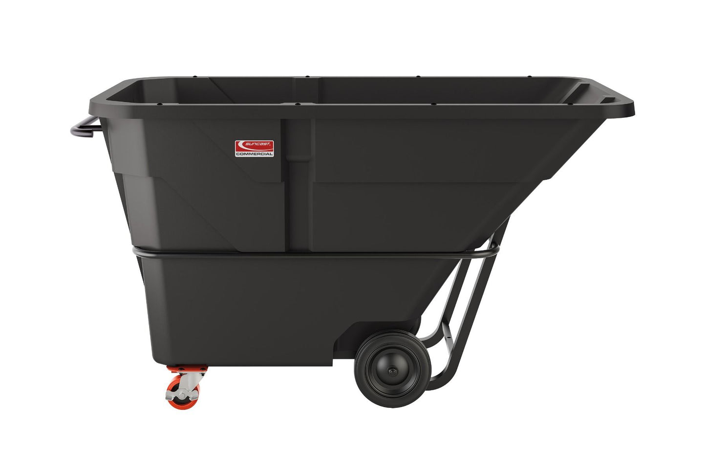 1-1/2 CUBIC YARD, STANDARD DUTY SUNCAST TILT TRUCK, BLACK