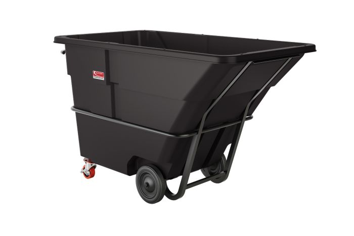 2 CUBIC YARD, STANDARD DUTY SUNCAST TILT TRUCK, BLACK