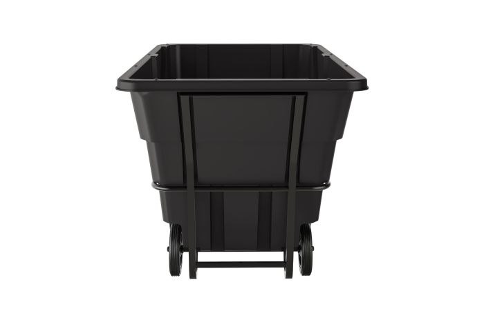 2 CUBIC YARD, STANDARD DUTY SUNCAST TILT TRUCK, BLACK