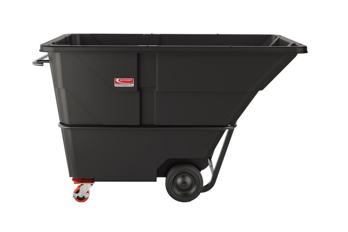 2 CUBIC YARD, STANDARD DUTY SUNCAST TILT TRUCK, BLACK